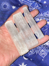 Load image into Gallery viewer, Small Selenite Wand Singles
