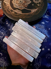 Load image into Gallery viewer, Large Single Selenite Wand
